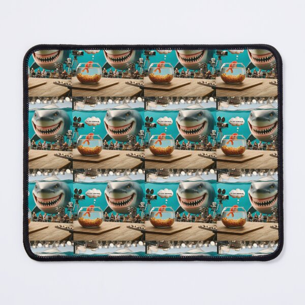Item preview, Shark vs. Goldfish designed and sold by Eyecandygrl.