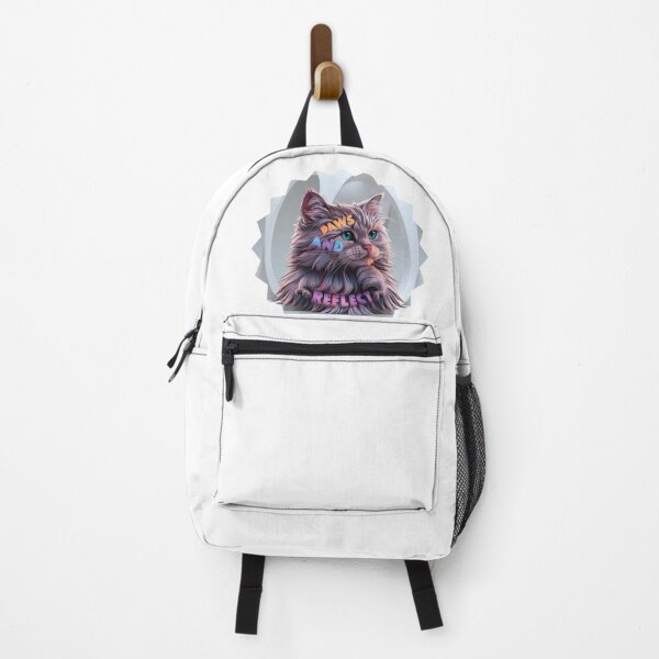 Item preview, Paws and Reflect: Thoughtful Cat designed and sold by deluxedigital1.