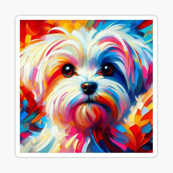 Item preview, Bold Maltese designed and sold by Charlie-Designs.