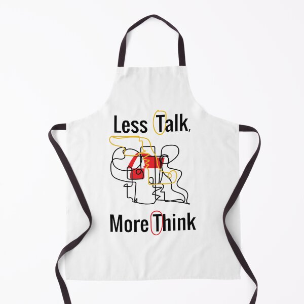 Item preview, Less talk, more think motivational-shirt  designed and sold by KARTICK DUTTA.
