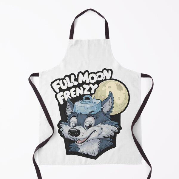 Item preview, Headache Wolf - Full Moon Frenzy designed and sold by Funny Vintage Stickers And T-Shirts.