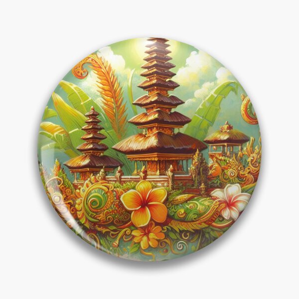 Item preview, Pintura al óleo de Bali designed and sold by Thedigital91.