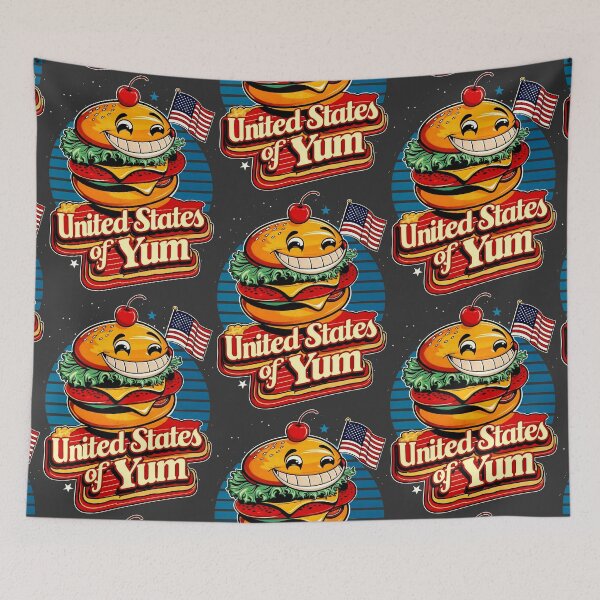 Item preview, All-American Burger: A Taste of Freedom designed and sold by SplashTastic.