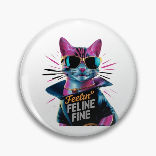 Item preview, Feline Fine: Feelin' Feline Fine designed and sold by deluxedigital1.
