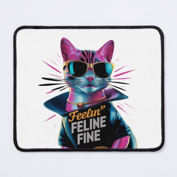 Item preview, Feline Fine: Feelin' Feline Fine designed and sold by deluxedigital1.