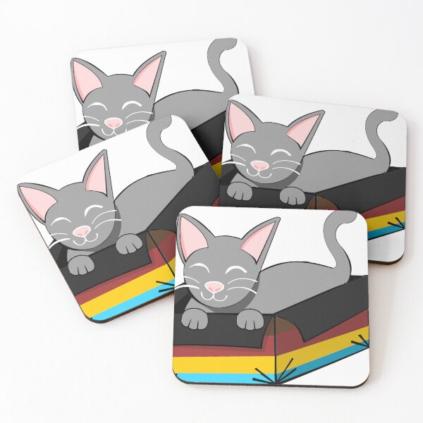 Item preview, Kitty Content in Their Identity designed and sold by HarveyHandcraftsandDesigns.
