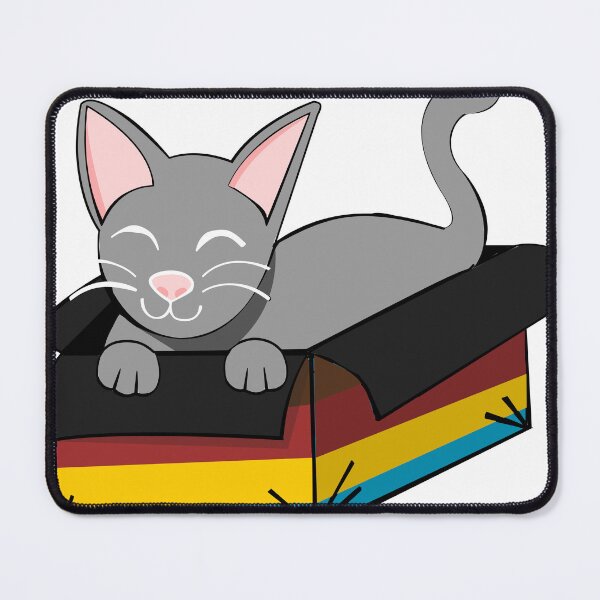Item preview, Kitty Content in Their Identity designed and sold by HarveyHandcraftsandDesigns.