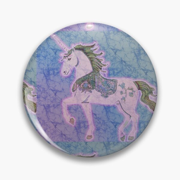 Item preview, Cuadrado Unicornio Batik tie dye fantasía rosa azul designed and sold by AuroraXGreen.