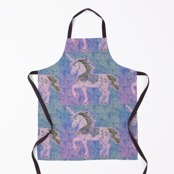 Item preview, Cuadrado Unicornio Batik tie dye fantasía rosa azul designed and sold by AuroraXGreen.