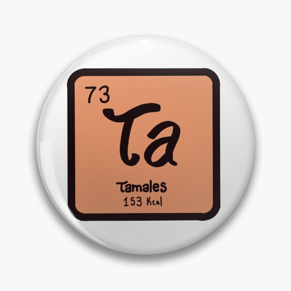 Item preview, Tamales Periodic Table  designed and sold by TinoZenil.