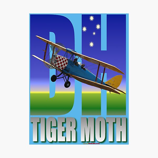 Item preview, DH Design - Tiger Moth VH-JRS 20080831 V4 designed and sold by muz2142.