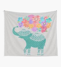 Lulu the Elephant Wall Tapestry
