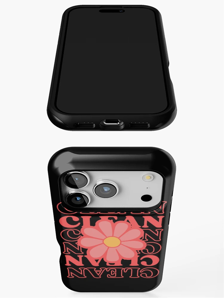 Thumbnail 3 of 4, iPhone Case, Clean Recovery designed and sold by New Mentality: Mindset Apparel.