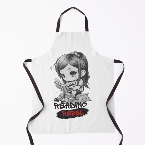 Item preview, Chibi Girl Reader & "Reading Rebel" designed and sold by MusesWhispers.