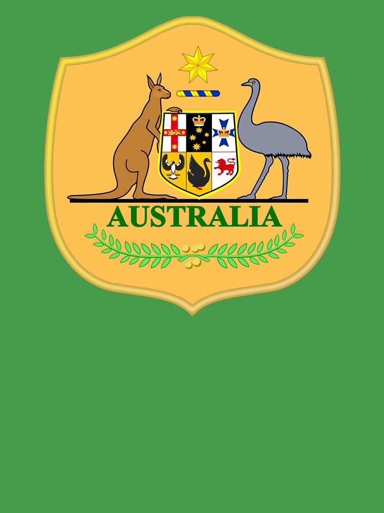 Thumbnail 2 of 2, Kids T-Shirt, Australian Socceroos designed and sold by mcook568.