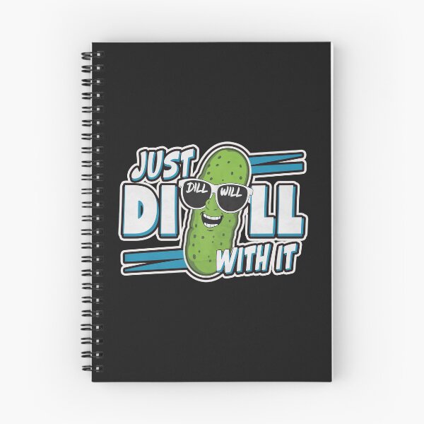 Item preview, "Just Dill With It" Funny Cucumber Dill Salad T-Shirt designed and sold by Witty Shirts.