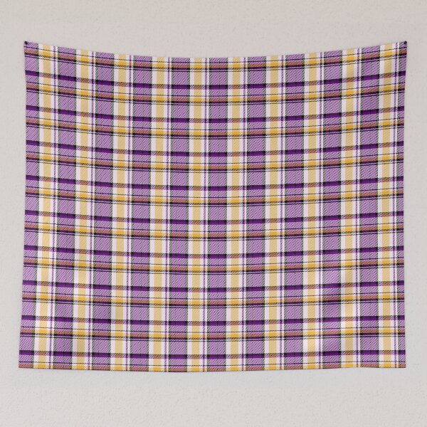 Item preview, Nonbinary Tartan designed and sold by Starfire Studio.