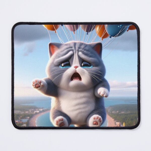 Item preview, Cat flies into the sky by balloon designed and sold by Catsmoment.