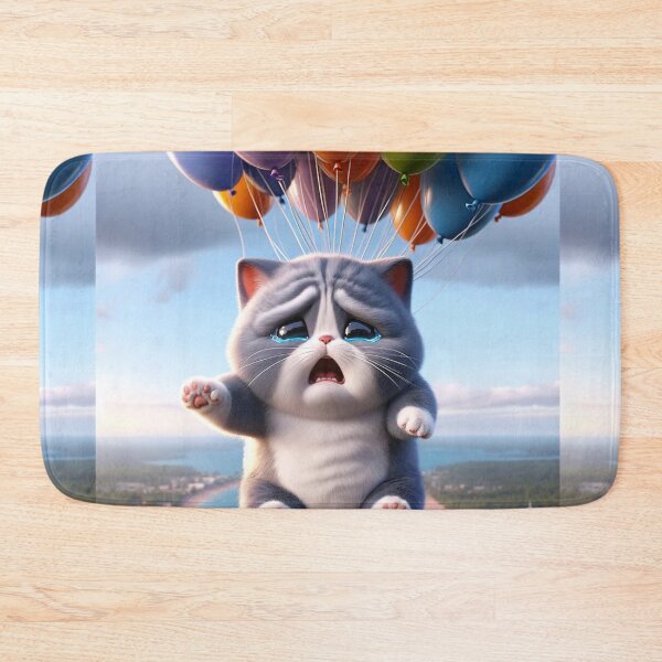 Item preview, Cat flies into the sky by balloon designed and sold by Catsmoment.
