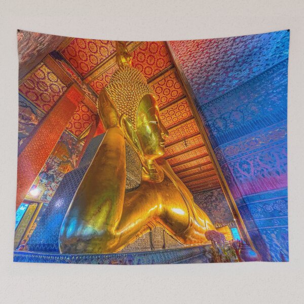 Item preview, Temple of the Reclining Buddha designed and sold by Alisonchambers2.