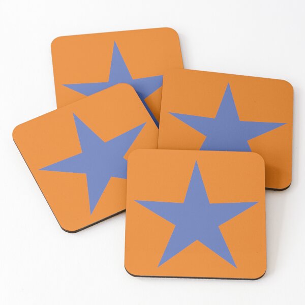 Item preview, Five Point Star In Denim Blue designed and sold by KeksWorkroom.