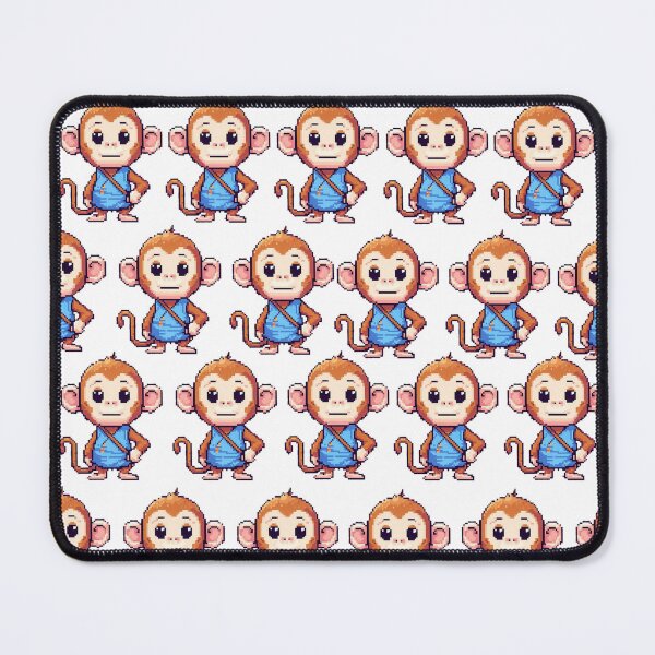 Item preview, Cheerful Pixel Monkey designed and sold by DarkenFusion.