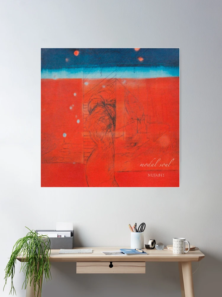 【額付50cm×50cmポスター】Nujabes modal soul Nujabes - Modal Soul Album Cover