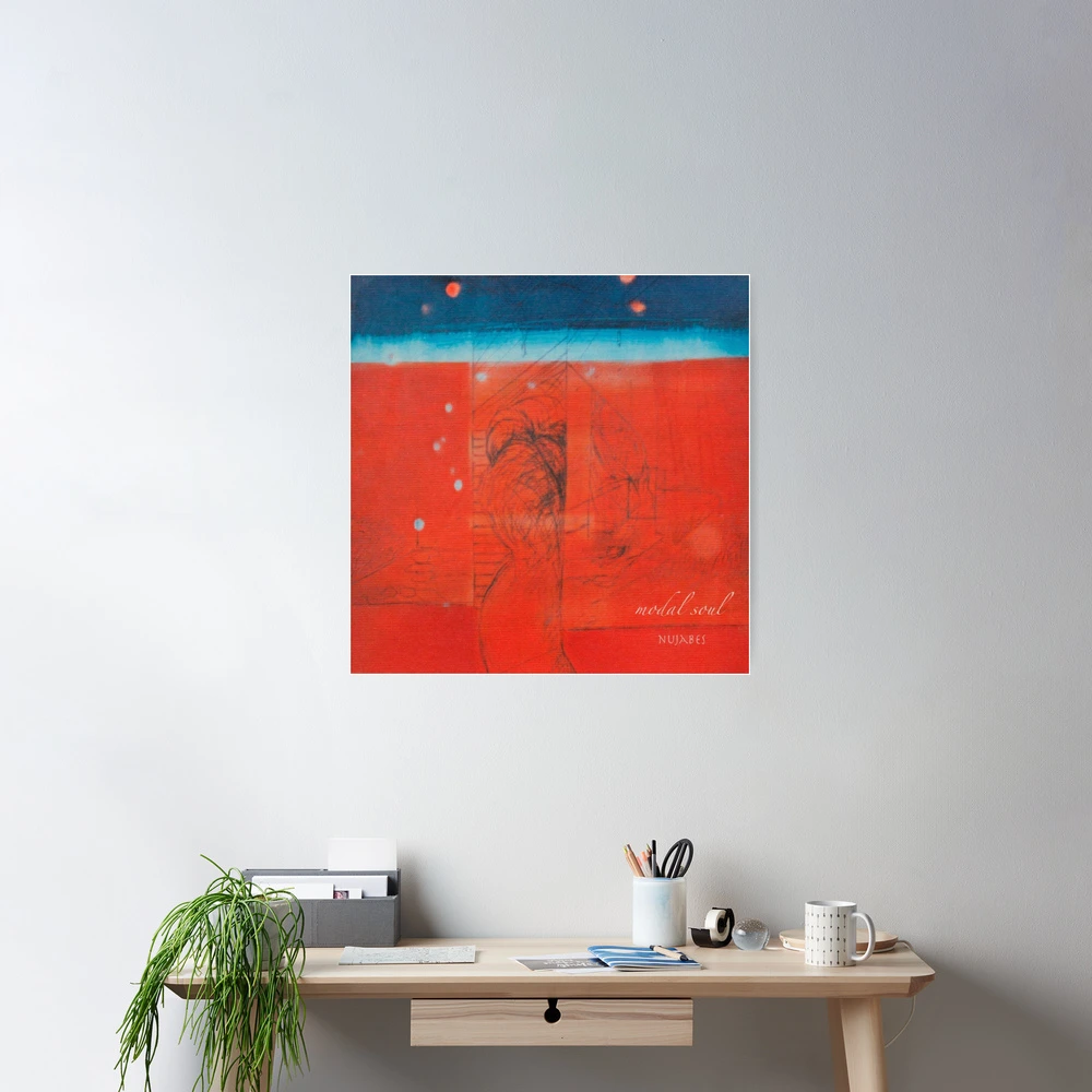 【額付50cm×50cmポスター】Nujabes modal soul Nujabes - Modal Soul Album Cover