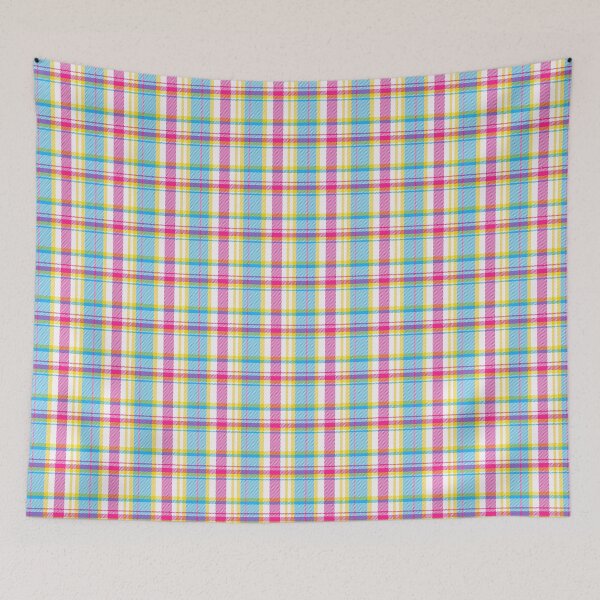 Item preview, Pansexual Tartan designed and sold by Starfire Studio.