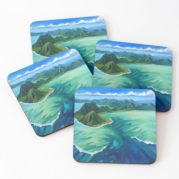 Item preview, Fijian Landscape // designed and sold by Art by Maria Milenova.
