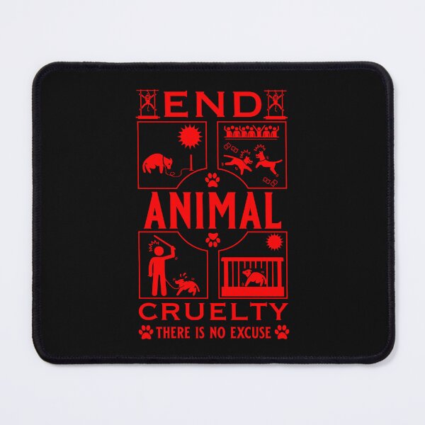 Item preview, End Animal Cruelty T-shirt designed and sold by happygiftideas.