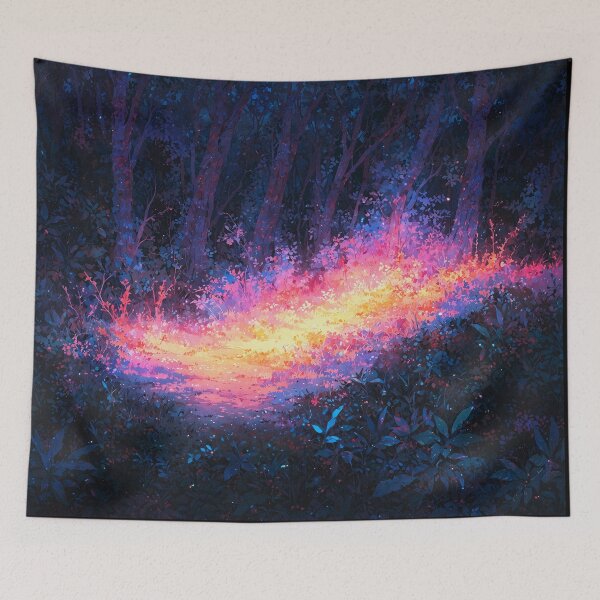 Item preview, Beautiful glowing forest designed and sold by Serene Scapez.