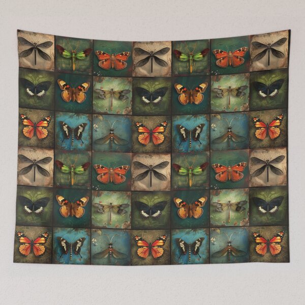 Item preview, Ethereal Elegance: Dragonflies and butterflies designed and sold by Luna-Artistry.