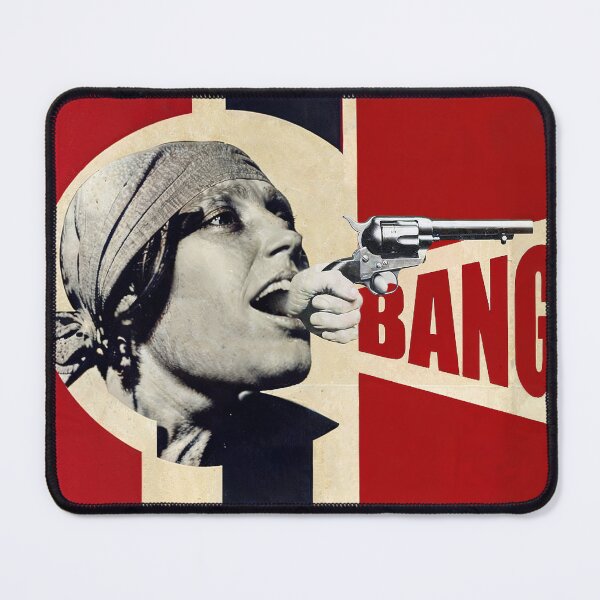Item preview, woman with gun designed and sold by Javier Arizabalo Garcia.
