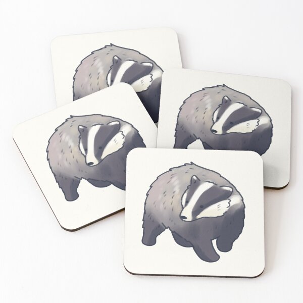 Item preview, badger illustration  designed and sold by Artofmayara.