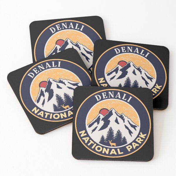 Artikelvorschau, Denali Nationalpark-Vintage entworfen und verkauft von graphic-map.