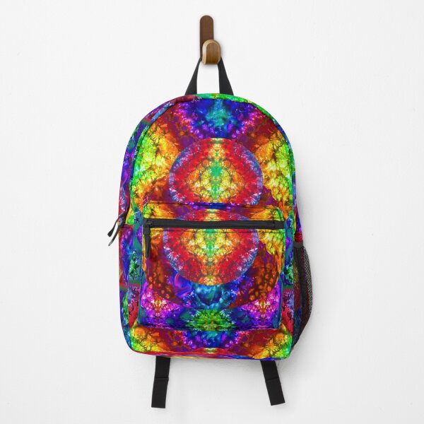 Item preview, Tie Die Rainbow Mandala Pride Rainbow hippie retro designed and sold by AuroraXGreen.