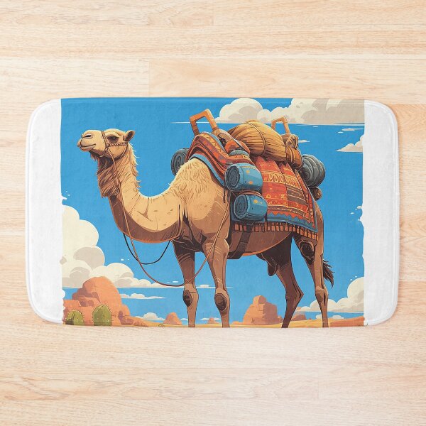 Item preview, Camel with Luggage in Desert designed and sold by Christian Weiss.