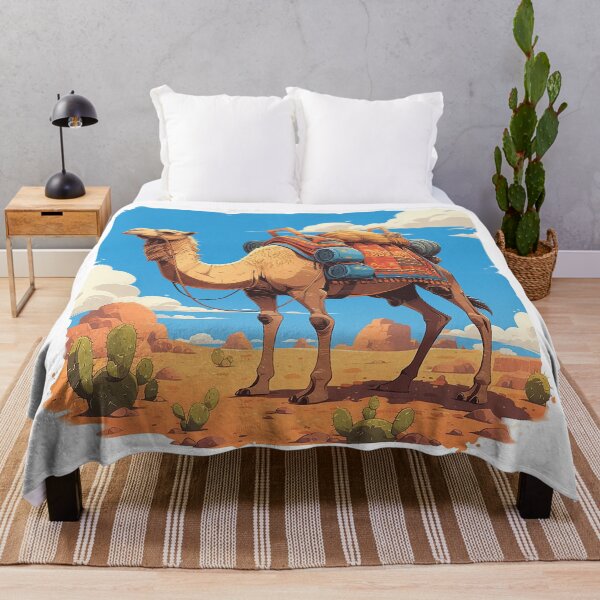 Item preview, Camel with Luggage in Desert designed and sold by Christian Weiss.