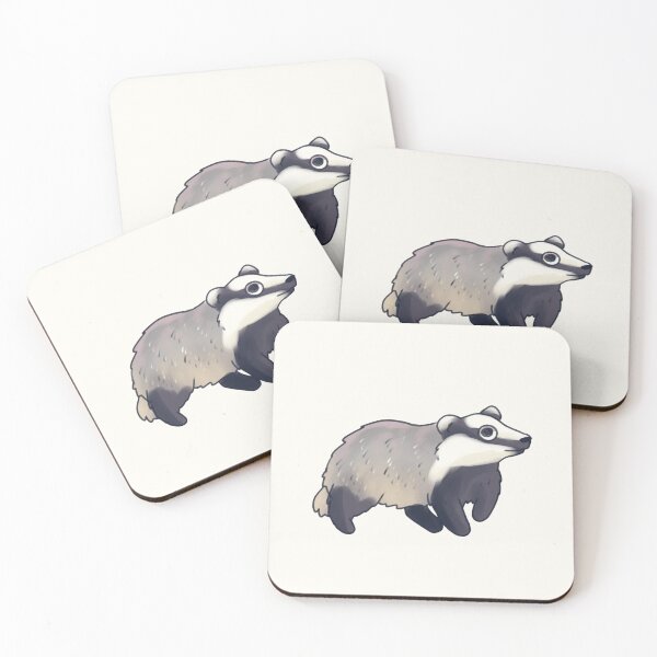 Item preview, badger illustration  designed and sold by Artofmayara.