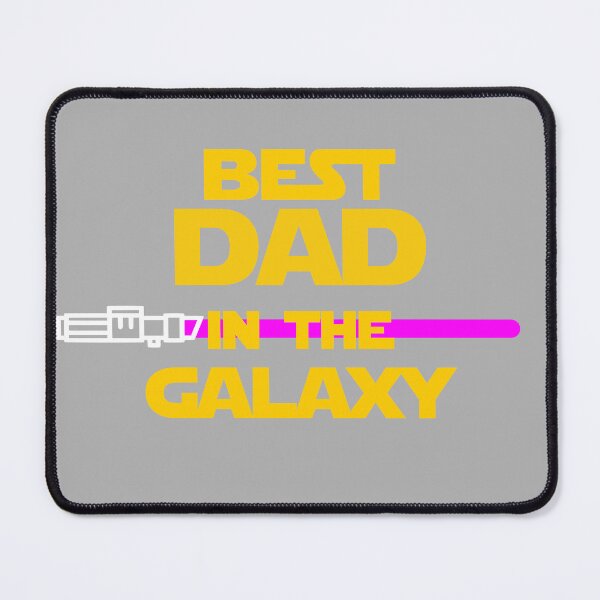 Item preview, BEST DAD IN THE GALAXY PURPLE LIGHTSABER GRY designed and sold by LuizSilva1983.