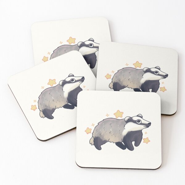 Item preview, Cute badger illustration  designed and sold by Artofmayara.