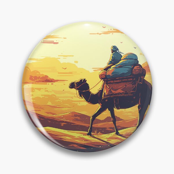 Item preview, Man Riding Camel in Desert designed and sold by Christian Weiss.