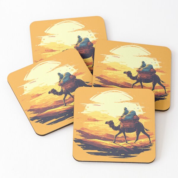 Item preview, Man Riding Camel in Desert designed and sold by Christian Weiss.