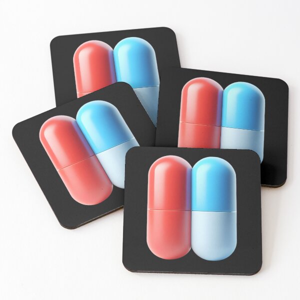 Item preview, Red pill blue pill  designed and sold by Rocklights.