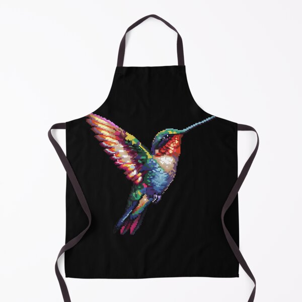 Aperçu de l'œuvre Pixel Hummingbird créée et vendue par CUTEDOGGIEZ.