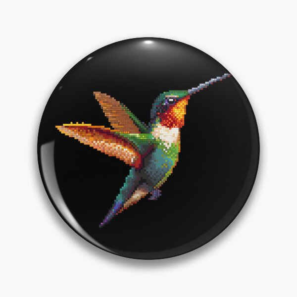 Item preview, 16-Bit Hummingbird designed and sold by CUTEDOGGIEZ.