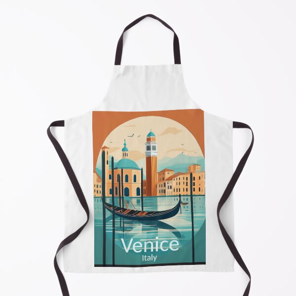Item preview, Vintage Venice Italy travel poster – Minimalist retro style designed and sold by pod24.