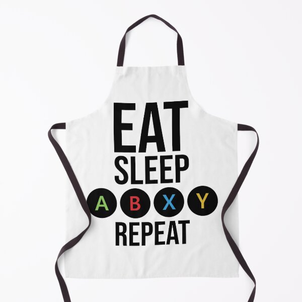 Item preview, Eat Sleep Game Repeat - Black XYAB Edition designed and sold by mvommen.