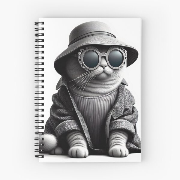 Item preview, Cute Bucket Hat Cat T-Shirt Designs #8 designed and sold by Kinyah88.